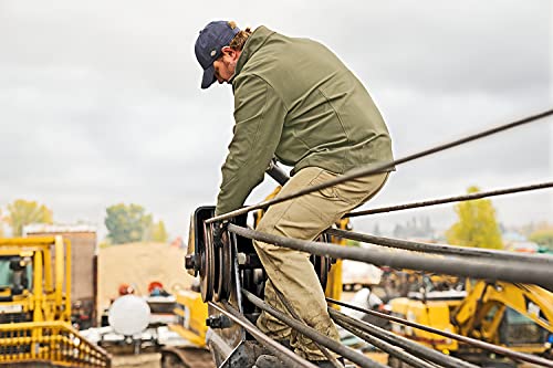 Dickies Men's Relaxed Fit Straight-Leg Duck Carpenter Jean, Black, 46W x 32L - Image 2