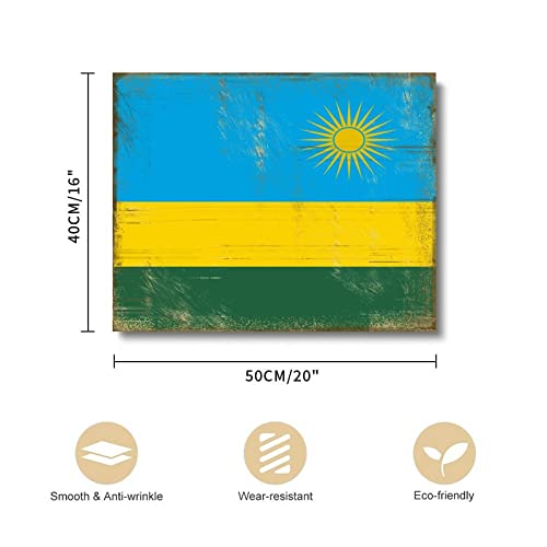 Cuadro de Ruanda Yelolyio lienzo enmarcado moderno para decoracion 2
