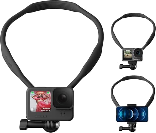 Soporte de cuello POV flexible para grabar vlogs con Osmo Pocket 3
