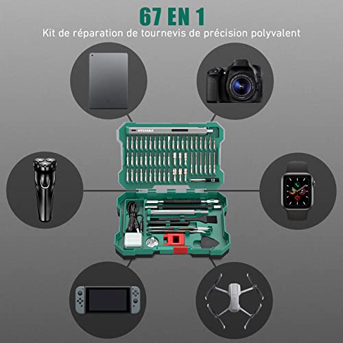 Kit tournevis électrique HYCHIKA de précision pour réparation de smartphone - 5