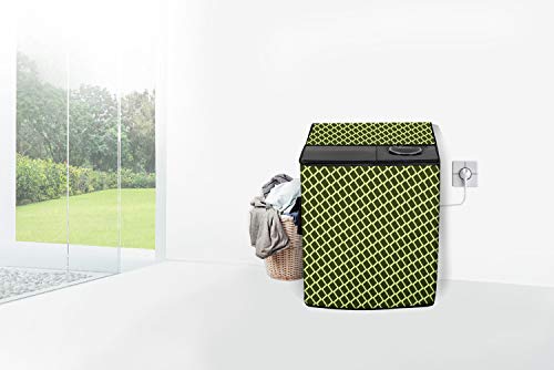 Image of Stylista Polyester Washing Machine Cover Compatible for Godrej 12 KG Semi-Automatic Top Loading WSAXISVX1205.0SN3TGPGR, Check Military