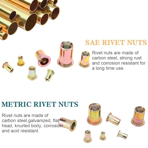Insert fileté en acier carbone robuste de qualité industrielle - 7