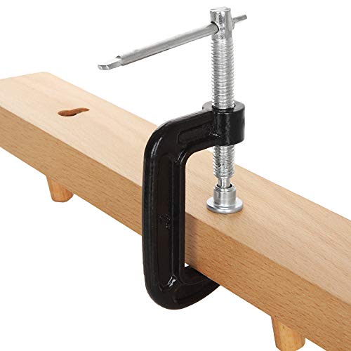 Image of 14 Piece 2 in C-Clamp Set, Malleable Iron, 2 in Jaw Opening