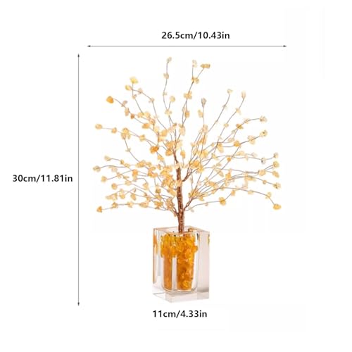 Árbol de la vida de cristal para regalar buena suerte en casa 3