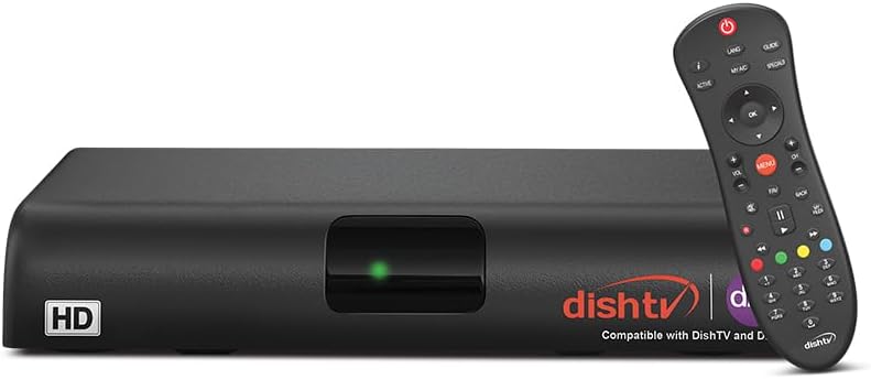 HD Set Top Box Only | DTH Connection | 1 Month Flexi HD Pack (Bangla) + Prime Lite Subscription 190+ Channels for 2 Years | 1080p Full HD | Free Installation | Service