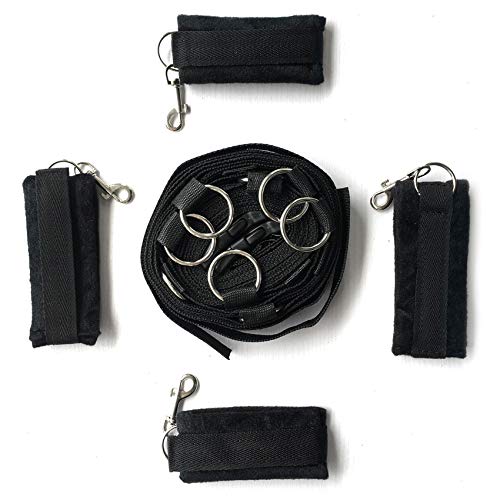 Bondage Kit For Adult Couples Adjustable Bed Restraints Adult Bondaged Bondage Kit Restraints Bondage Restraints Set Wrist And Ankle Bondaged Kit Adult For Couples Queen Bed Hoodies Sunglasses #TOP5