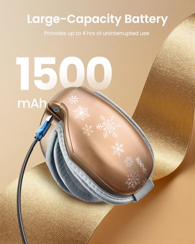 Image of RENPHO Eyeris 1 Eye Massager with Heat, Perfect Birthday Gifts for Men Women, Smart Eye Mask for Dry Eyes Relax and Eye Strain