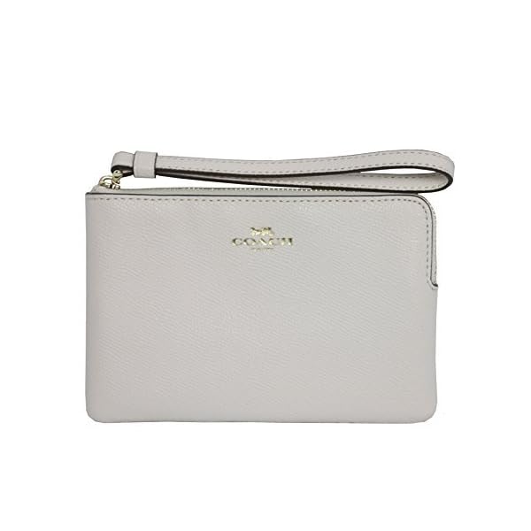 Coach-Crossgrain-Leather-Corner-Zip-Wristlet Coach Crossgrain Leather Corner Zip Wristlet
