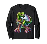 divertente dinosauro danzante, festa in discoteca, dinosauro retrò maglia a manica