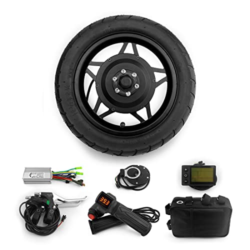Front Wheel With Tire (48v 250w Black)