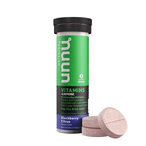 Nuun Vitamins + Caffeine: Blackberry Citrus Supplement (3 Tubes Of 12 Tabs)3 #TOP1