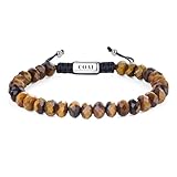 Livré dans un coffret raffiné, ce bracelet pierre naturelle homme est prêt à être offert, faisant de lui un cadeau idéal et mémorable pour toute occasion célébrant la masculinité moderne
