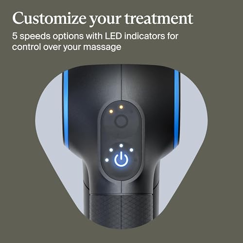 Image of TheraGun Therabody Prime (5th Generation) - Deep Tissue Percussion Therapy Massage Gun - Bluetooth Enabled, Personal Massager for Pain Relief in Neck, Back, Leg, Shoulder and Body (Black)