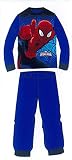EL DRAGON WEISS Kinder Pyjama Spiderman Blau, Blau 3 Jahre