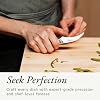 Made In Cookware | 3" Bird's Beak Paring Knife | Crafted in France | Full Tang With Truffle Black Handle #3