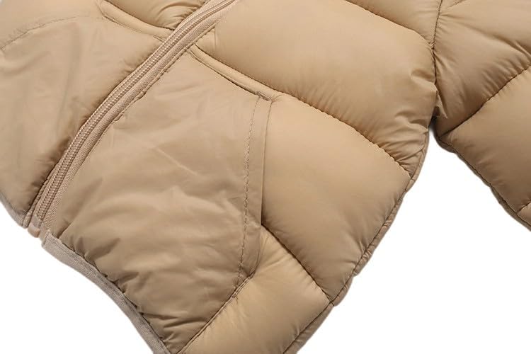 Toddler Baby Boys Girls Winter Jackets Coat Light Boy Coats Infant Bear Hoods Puffer Padded Jacket for Little Kids - Image 5