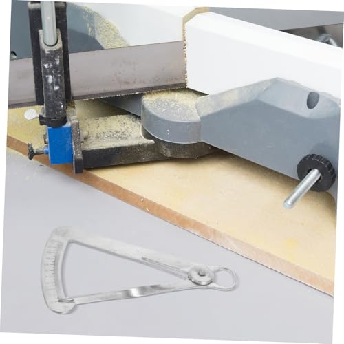 2 piezas de calibrador para joyeros, calibre de precisión para diámetro interno y grosor, herramienta de medición de acero inoxidable para fabricación de joyas miniatura 4