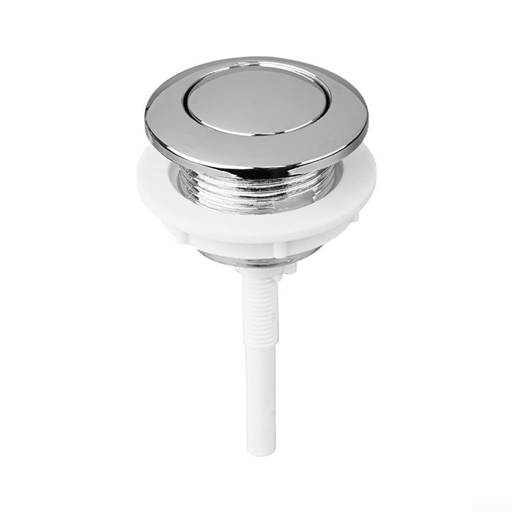 Pulsante per serbatoio WC, 38 mm pulsante per sciacquone singolo, pulsante per serbatoio dell'acqua della toilette, sostituzione del pulsante di scarico del WC