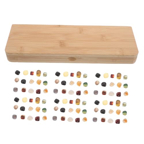 Jeu d'échecs mancala pliant en marbre pour enfants et initiation
