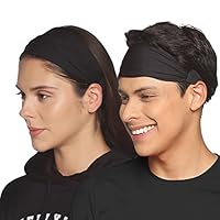 Boldfit Gym Headband for Men and Women – Sports Headband for Workout & Running, Breathable, Non-Slip & Quick Drying Head Bands for Long Hair