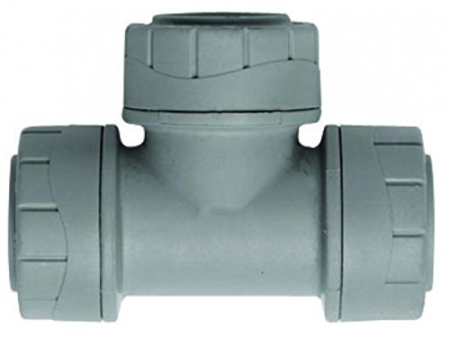 Polyplumb 22mm Equal Tee - PB222 - Bag of 2