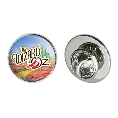 The Wizard of Oz Ruby Slippers Logo Metal 0.75" Lapel