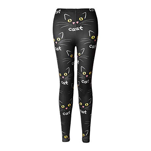 Rantanto Soft Cat Kitten Leggings PCL002 Cute Cat XS-L