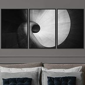 signwin 3 Piece Framed Canvas Wall Art Abstract...