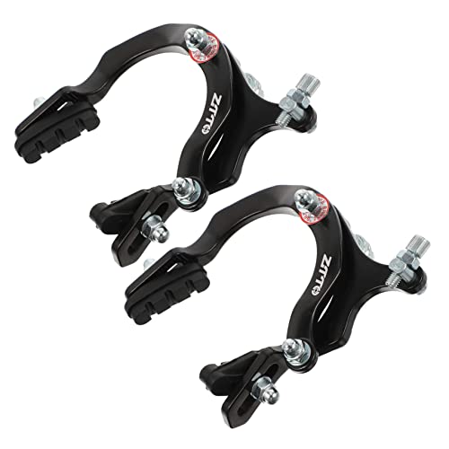 Gafoki Bike Attachment For Kids Bike Accessories For Kids De Para Niños 1 Pair Bicycle Front Brake Bicycle Caliper Bmx Brake Kit Bike Brake C Clip Bike C Brake Shoes Caliper #TOP10