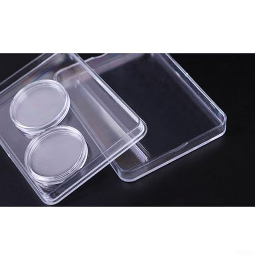 Estuche para exhibir monedas con doble ranura, protector miniatura 5