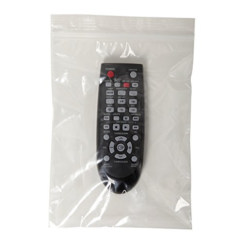 1000 x Sac de LDPE snap-seal, Sac à fermeture rapide, 150 x 220 mm