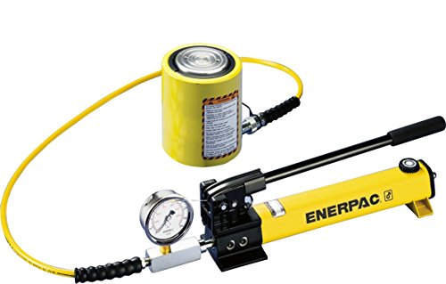 Enerpac SCL-101H Single Acting Cylinder Pump Set RCS-101 Cylinder with P-392 Hand Pump