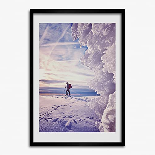 Cadre en bois moderne 50x70 cm Tulup pour remplacer un cadre photo vide