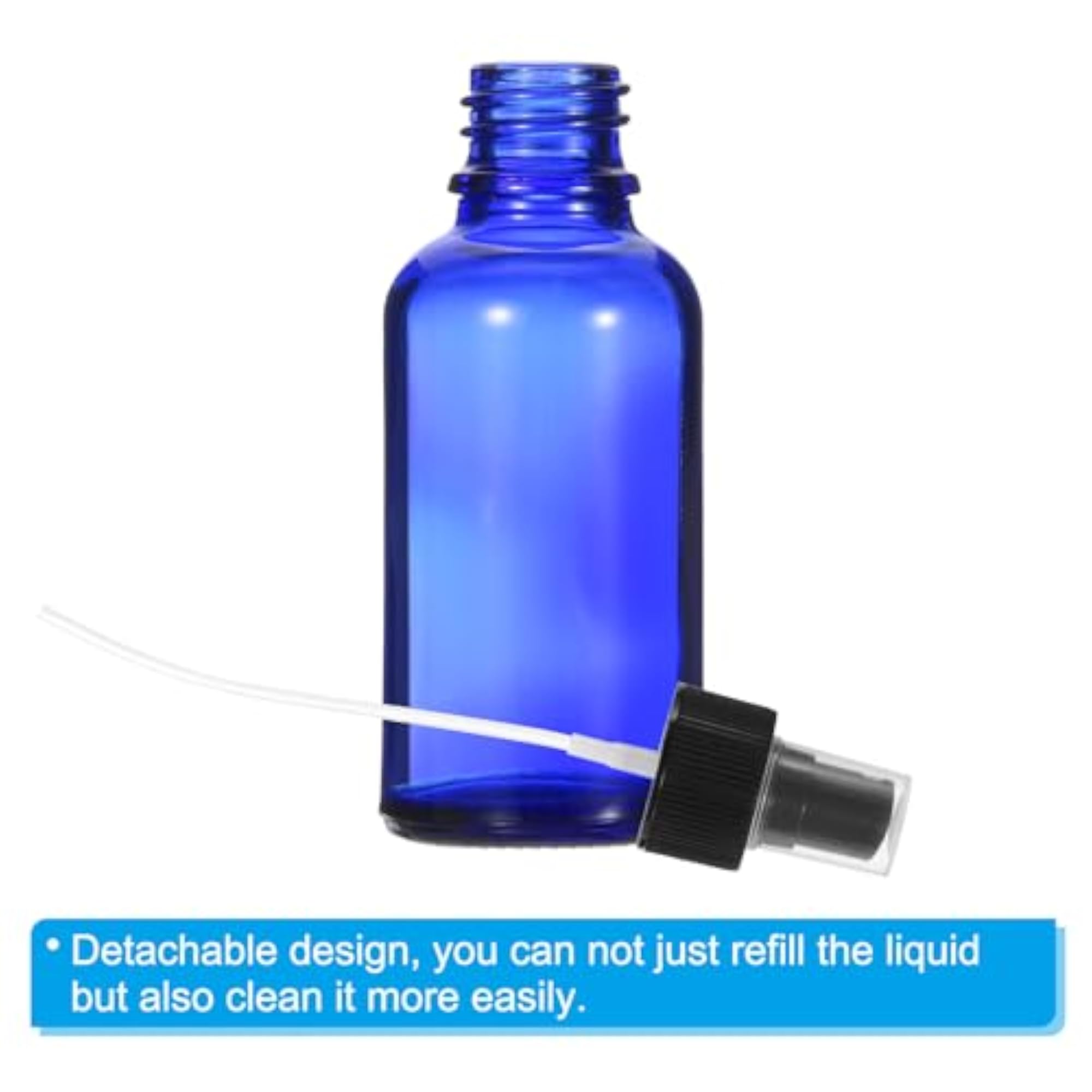 30ml Plastic Spray Bottles, 48pcs Empty Leak Proof