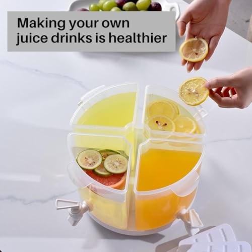 Distributeur de boisson fraîche à compartiments pour frigo et buffet de fête - 6