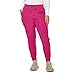 Monarch Uniforms Womens Jogger Scrubs Ribbed Jogger Scrub Pants for Women-(HOT Pink)-XS