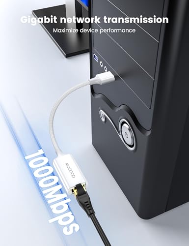 MOGOOD 有線LANアダプター USB3.0 Switch 1000Mbps高速 USB to RJ45 変換アダプタ の商品画像 3