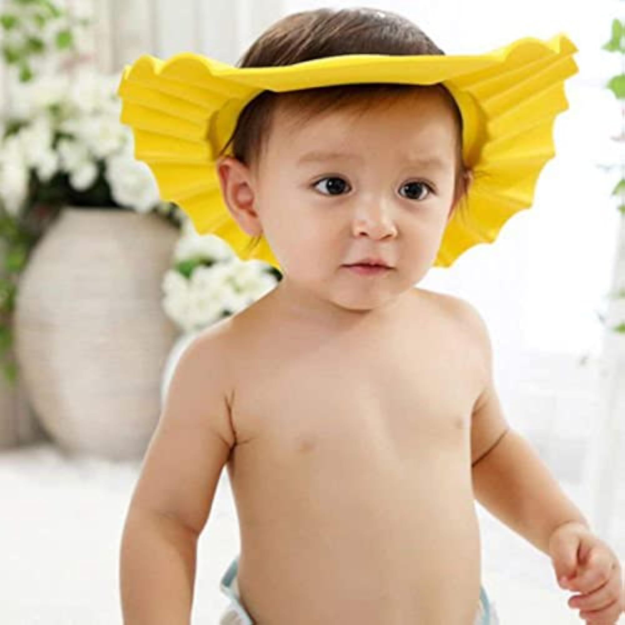 Adjustable Shampoo Shower Bathing Protection Cap for Kids
