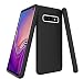 Produktbild JT Berlin Backcase Pankow Solidsilikon Hülle für das Samsung Galaxy S10 in Schwarz [Qi kompatibel, Strukturierte Oberfläche, 1, 2m getesteter Fallschutz, Erhöhte Seitenkante] - 10512