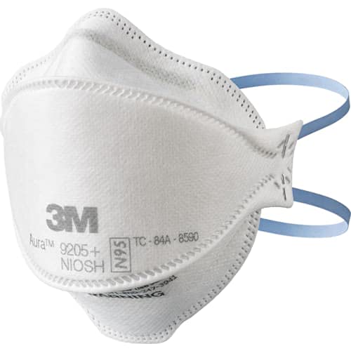 Med Lab Supply 3M Aura 9205+ Mask (10), Large