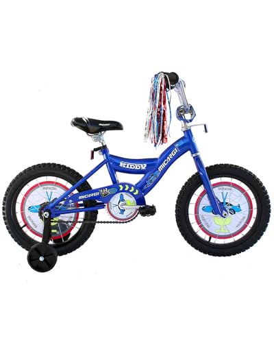MICARGI KIDDY BMX Kids Bike Boys Girls 3-7 Age 16 inch with 