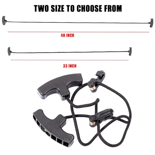 image for SOPOGER Crossbow Cocking Rope, Crossbow Cocking Device T Handle Crossb