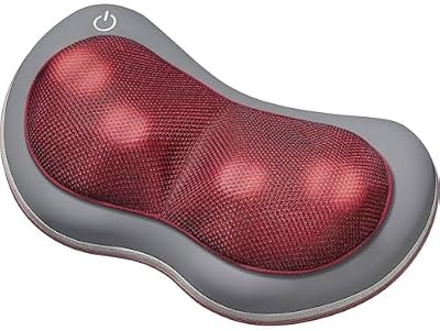 Beurer MG 149 Cojín de Masaje Shiatsu, masajeador cervical y espalda con 4 cabezales de masaje Shiatsu, con función de calor conmutable, para la oficina y el hogar