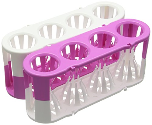 Heathrow Scientific HDHD120186 Adapt-A-Rack - Gradilla para tubos de ensayo (2 unidades), color rosa y blanco Cover