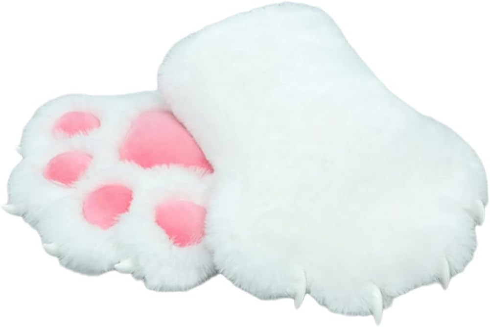 Cats Paw Glove Toe for Girls Halloween Cosplay Props Paw Fursuit Large Paw Glove for Masquerades