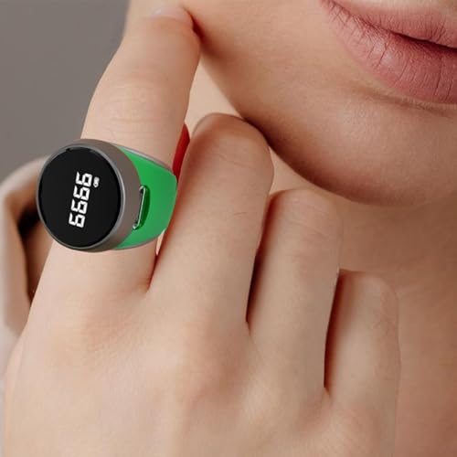 Compteur de doigts portable à 4 chiffres grand écran de méditation - 2