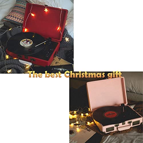 Tourne-Disque Portable avec Haut-parleurs, Prise en Charge de la Sortie Audio RCA et de l’entrée Audio AUX, Tourne-Disque avec SP Chaque Famille - Les Beatles, Paul McCartney, John Lennon, RIngo Starr, George Harrison Tourne-Disque Portable avec Haut-parleurs, Prise en Charge de la Sortie Audio RCA et de l'entrée Audio AUX, Tourne-Disque avec SP Chaque Famille – Image 6