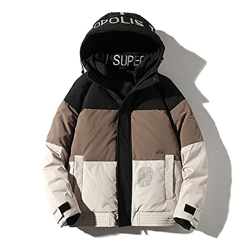 Manteau d winter en duvet coupe-vent imperméable et rembourré pour homme