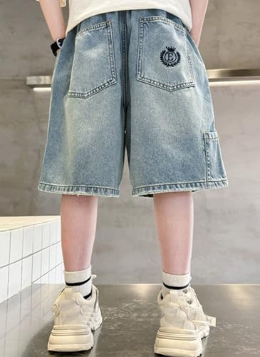 Boy Baggy Jorts High Waisted Wide Leg Loose Denim Shorts Cute Casual Y2k 2025 Trendy Summer Shorts with Pockets2