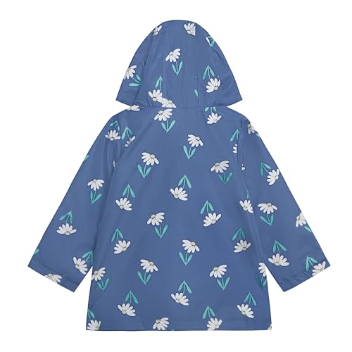 Image of Carter's Toddler & Little Girls' Midweight Fleece Lined Hooded Raincoat Rain Jacket